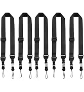 FIEIL 5 Pack Universal Shoulder Strap, Replacement Nylon Neck Lanyard, Comfortable Adjustable Sho...