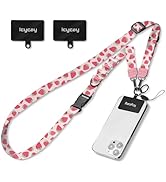 Icycay Phone Lanyard Crossbody, Cell Phone Lanyard for Around The Neck Adjustable Phone Strap, Cu...