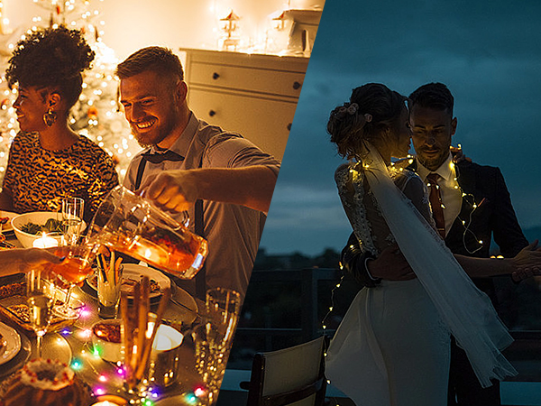 plug in fairy lights with remote