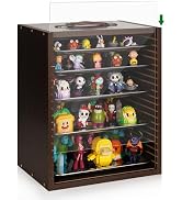 Trycooling Miniature Display Case Display Shelf for Collectibles Display Cases for Collectibles M...