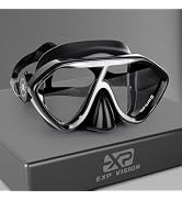 Scuba Diving Mask for Adults - Premium Anti-Fog Snorkeling Mask Comfortable & Leak-Proof Swim Gog...
