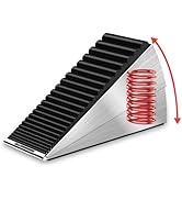 AIMAXINKE Strongest Adjustable Spring Loaded Large Door Stopper - Heavy Duty Tall Door Stop Wedge...