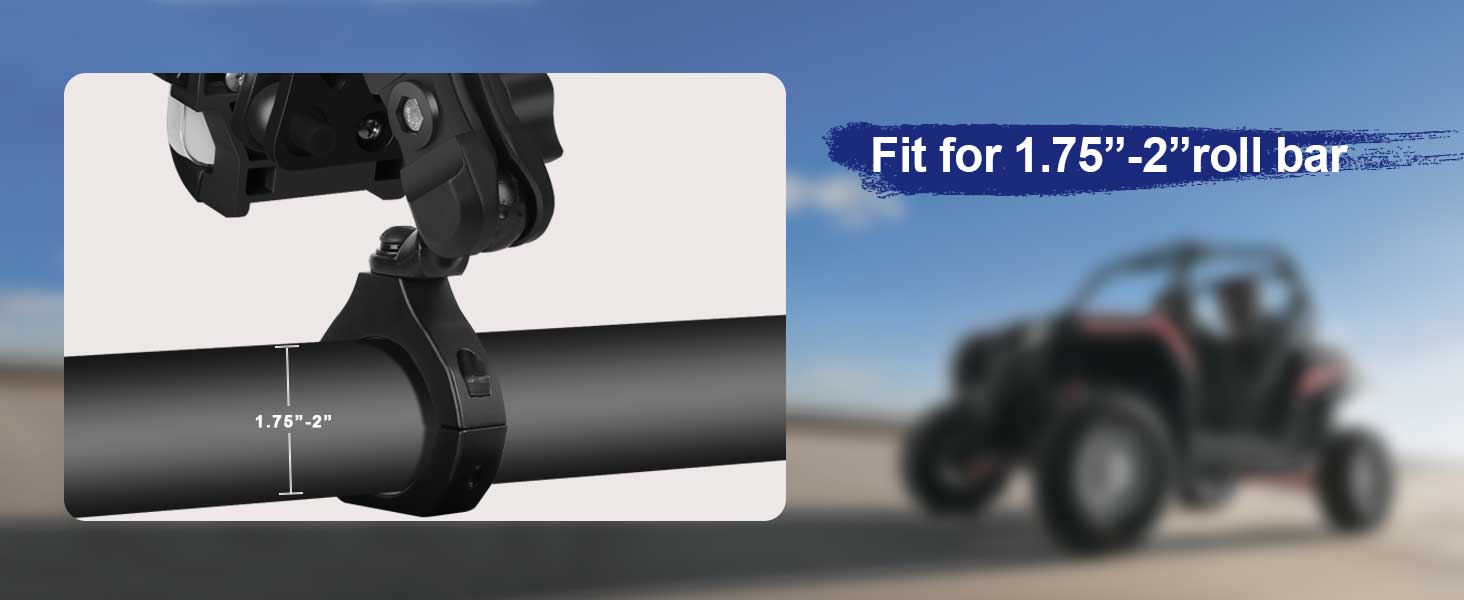 UTV cell phone holder,sxs phone mount holder,utv phone mount bracket,phone holder for sxs