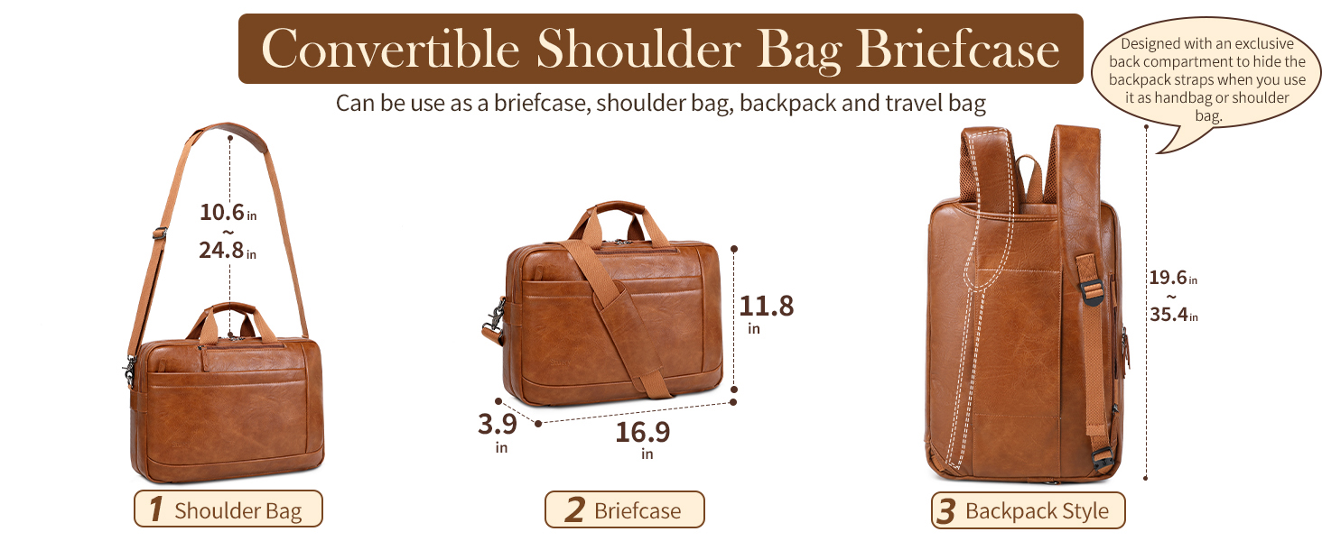 Convertible Backpack Messenger