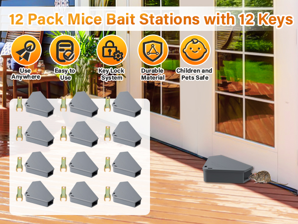 mouse stations mice station mouse box trap mice trap box