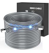 MOTITO Starlink Cable Gen 3 200FT, Waterproof Starlink Cable for Rectangular Satellite, Durable S...