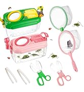 2Sets Bug Catcher for Kids - Sturdy Kids Bug Catching Kit Gifts with Collector Butterfly Net Twee...