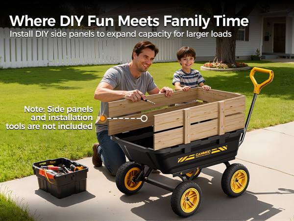yard dump cart