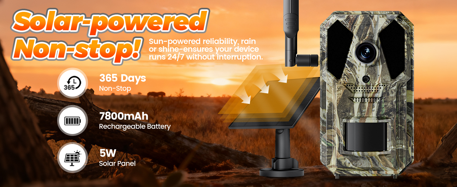 Solar Powered Cameras