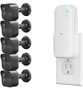 All-New Blink Outdoor Camera Surveillance Mount, 5 Pack Weatherproof Protective Housing and 360 D...