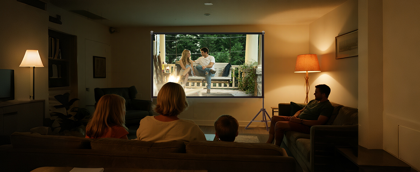 projector screen outdoor