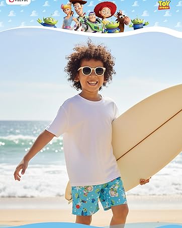 Disney Toy Story Buzz Lightyear Woody Alien Boys Swimwear Summer Swimsuit Beach Sea Bathing Suit