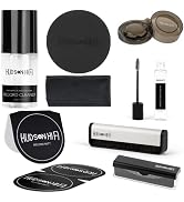 Vinyl Record Cleaning Kit - Record Mitts, Anti-Static Record Cleaner w/Microfiber Cloth, Label Pr...