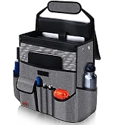 Car Organizer for Front Seat, Passenger Seat, Backseat - Hanging Car Seat Storage Organizer,Multi...