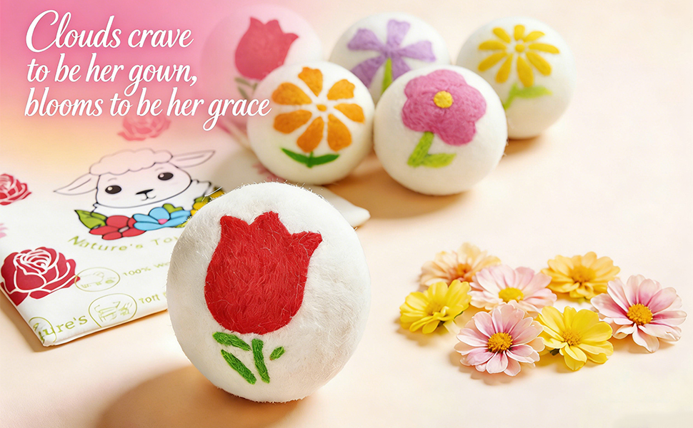 flower dryer balls A-1