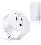 Remote Control Outlet, Electop Wireless Outlet Power Switch, No Wire Long Range Electrical Switch...