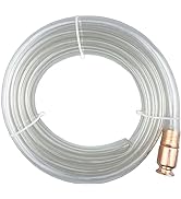 Darnassus Siphon Hose Pump, Manual Hand Fuel Transfer Pump for Gasoline Gas Oil Fuel Petrol Diese...