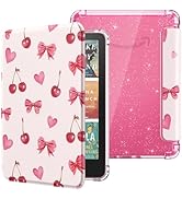 MoKo Case for 7" Kindle Paperwhite 12th Generation 2025/2026 & Kindle Colorsoft 2024/2025,Glitter...