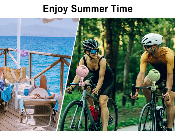 fan for travel bike beach