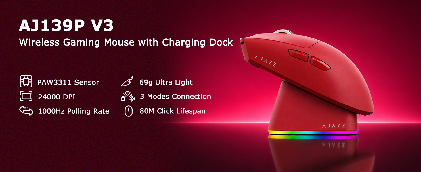 wireless gaming mouse