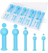 25 PCS Hole Maker for Resin - 5 Sizes(2/3/4/6/8mm), AHIER Suction Silicone Holes Tools Without Dr...