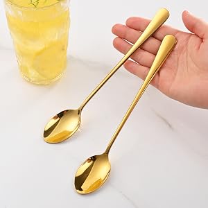 Long Handle Coffee Stirring Spoons