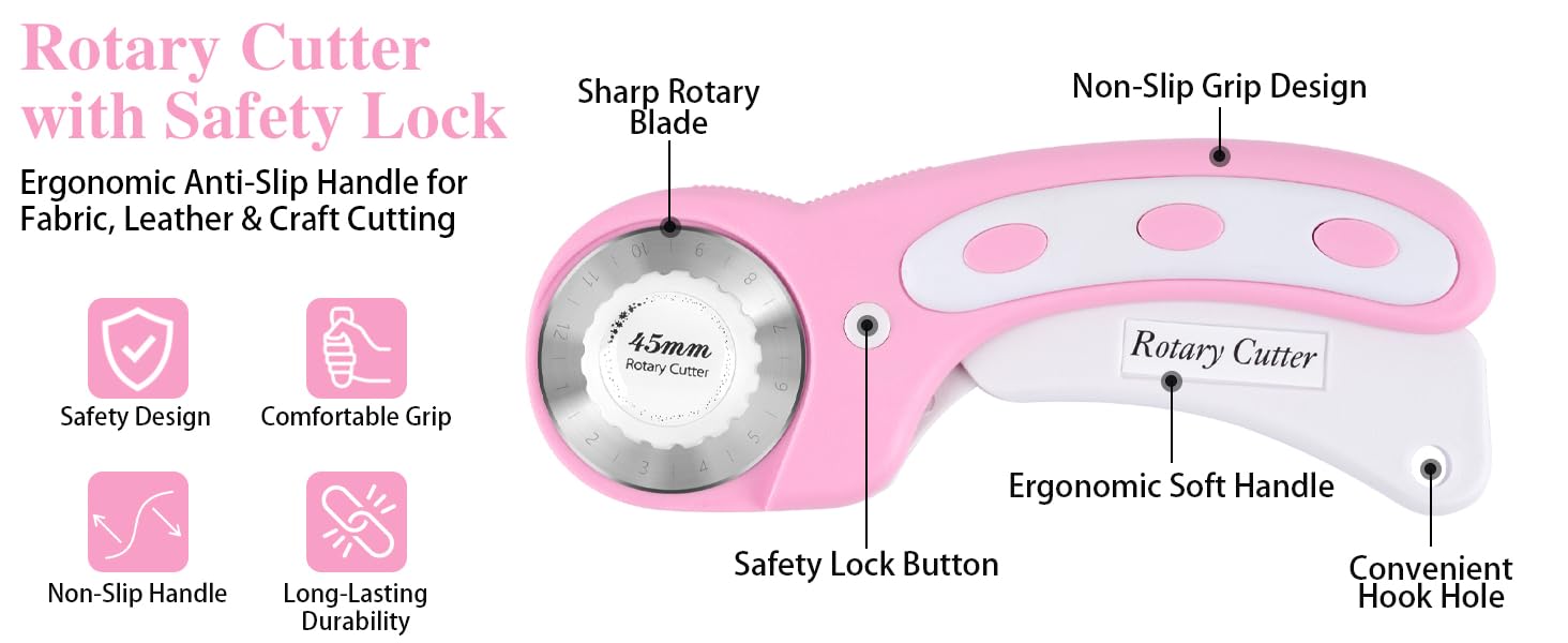 rotary cutter for fabric
