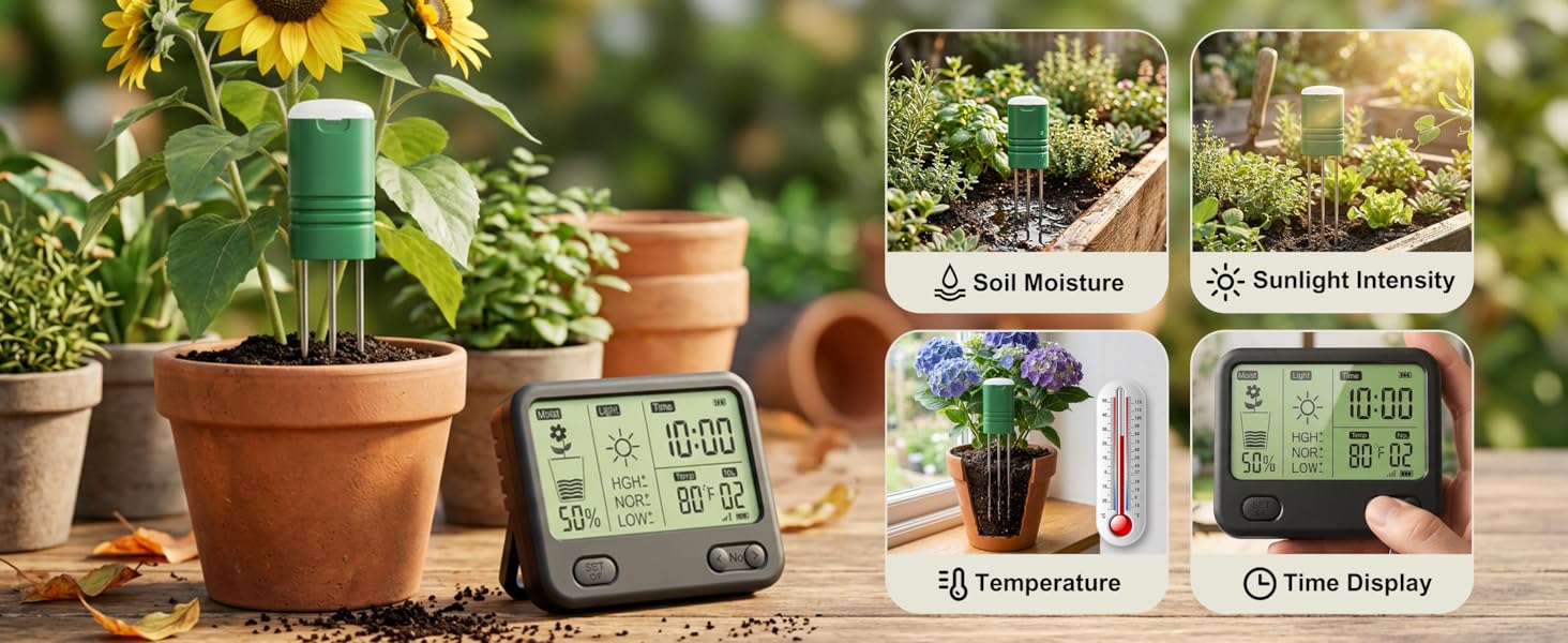 4-in-1 ADVANCED TDR SOIL MOISTURE SENSOR