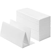 100-Pack Linen-Feel White Napkins, 16"x16" Dinner Napkins for Restaurant, Party, Kitchen Or Event...
