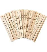 100pcs Wooden Candle Wick Holders, Candle Wicks Centering Device, Candle Wick Bars, Wick Holders ...