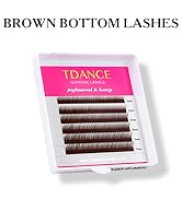 brown bottom lashes