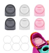 BMSQOFD 6 Sets Replacement Seal Gasket Stoppers for Owala Freesip 16oz 32oz Cap Mouth,Silicone O ...