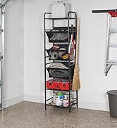 vertical organizer storage rack pantry garage