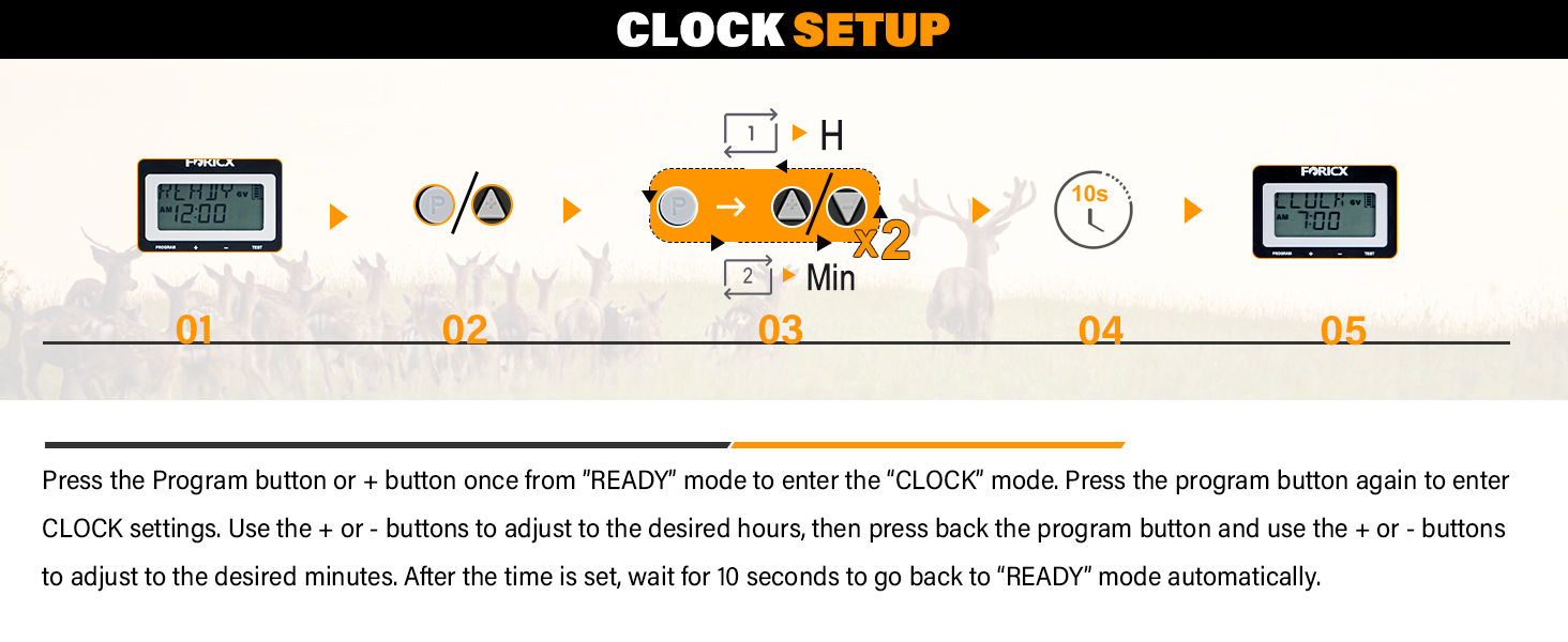 Feeder 8 Times Digital Timer for Hunting Game Feeding