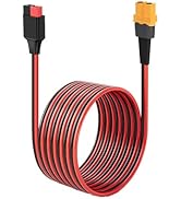 ELFCULB XT60 to Anderson Adapter,12AWG XT60 Female to Anderson Connector Cable for Portable Power...