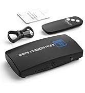 HDMI 2.1 Switch 3 in 1 Out 4K 120Hz, BolAAzuL 8K 60Hz HDMI Switcher Selector Box 3 Port with IR R...