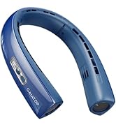 Gaiatop Portable Neck Fan, 40° Stretch Neck Cooler with 360° Surrounding Cooling, 1-100 Speed Scr...