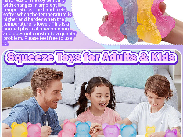 SQUEEZE BEAR TOYS