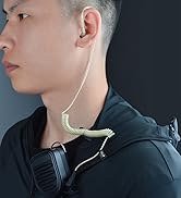 HYS Surveillance Listen Only Balanced Armature 3.5mm Earphone, Soft in-Ear Dynamic Single Law Enf...