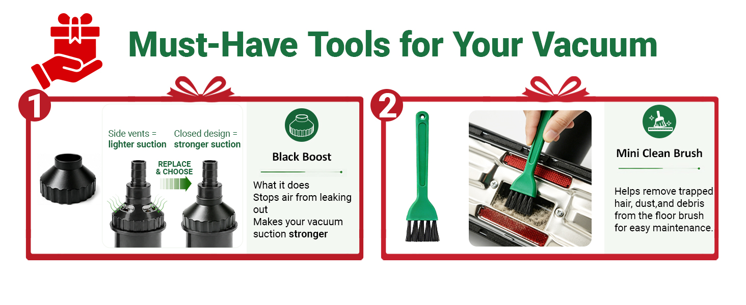 Crevice Attachment Kit for vacuum