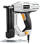 Electric Nail Gun, Batavia 2-in-1 Staple Gun Brad Nailer 18 Gauge for Heavy Duty, 120V Stapler Gu...
