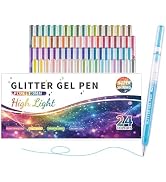 MengRan Gel Pens, 1mm Medium Tip, Assorted Multicolor Ink, Ideal for Journaling & Coloring, Gift ...