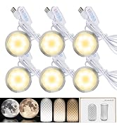 6PCS LED Lamp Kit 001 for Bambu lab A1 mini/A1/X2D/P2S MH001, 3 Color Temperature, Power Outage C...