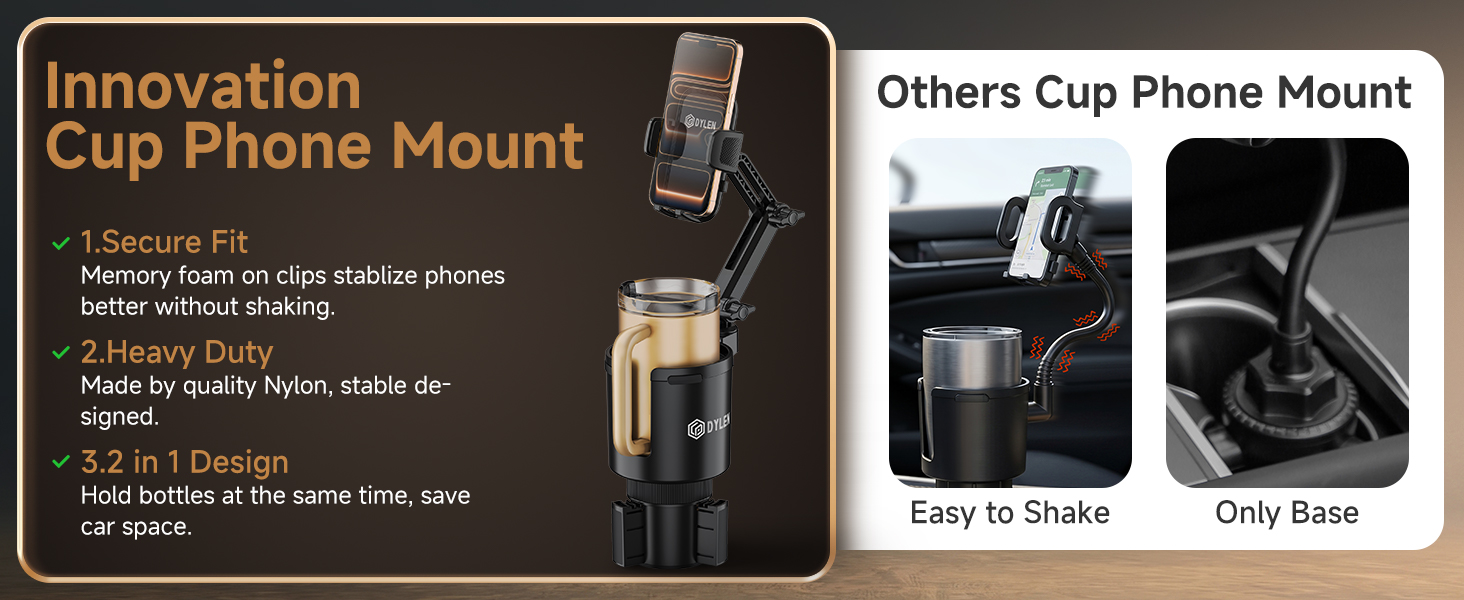 cupholder phone holder for car