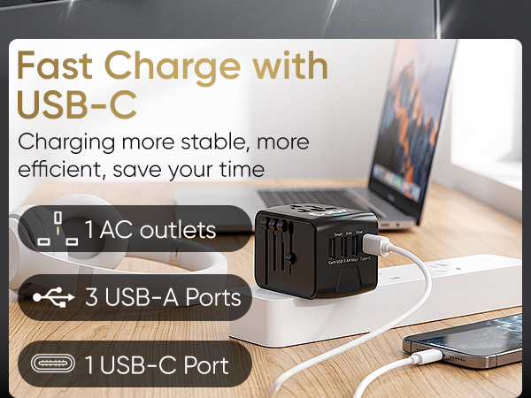Fast Charge with USB-C