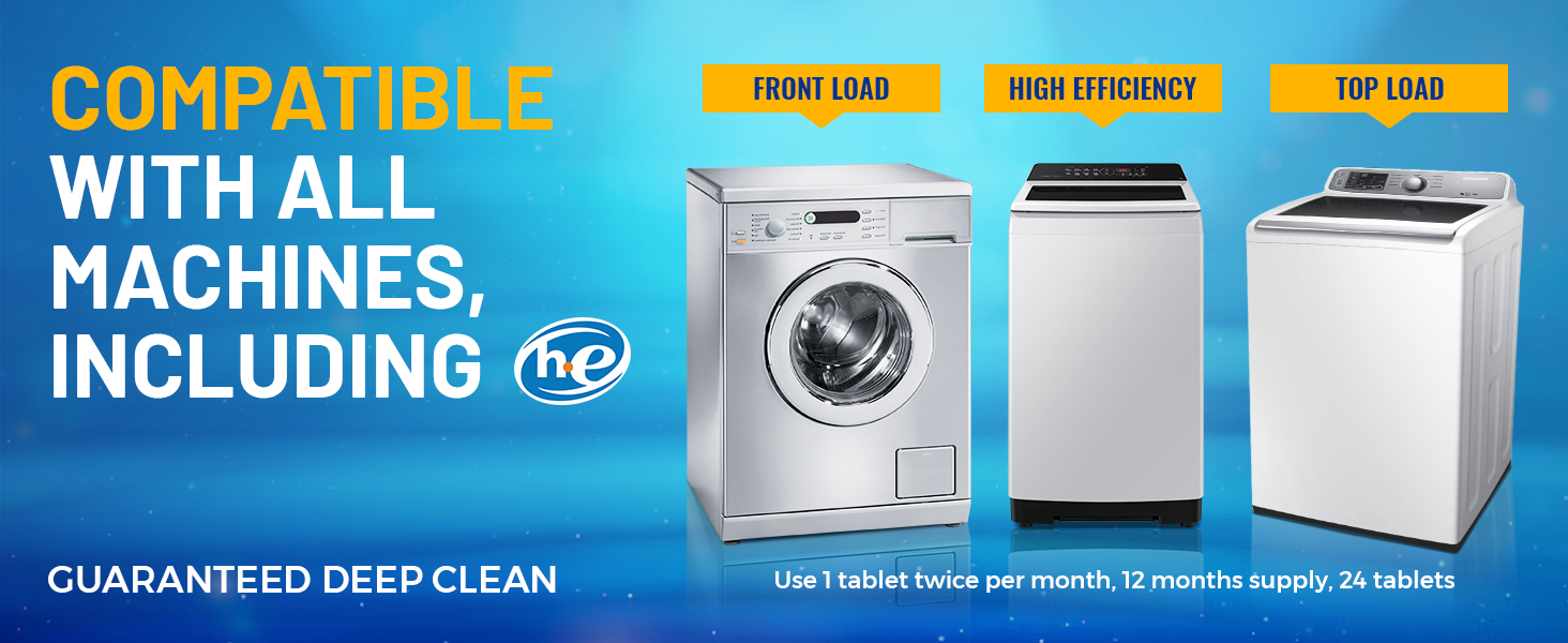 washing machine cleaner tablets