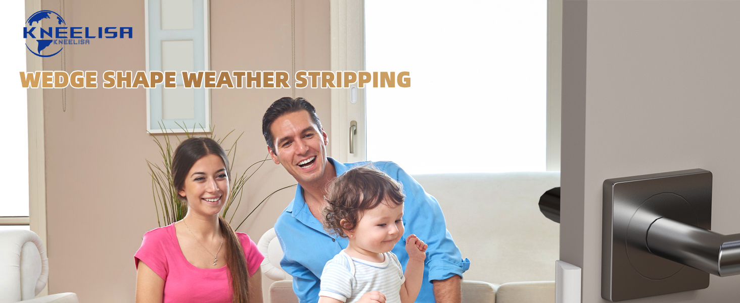 Wedge-Shape Weather Stripping