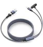 CXAKDBFA 2 in 1 Charging Cable Only Compatible with Fit-bit Air | Travel Essentials USB-C Chargin...