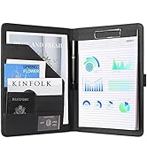 ProCase Padfolio Business Portfolio Clipboard Folder, Professional Resume Folder with Notepad for...
