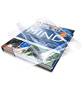 ClearBags Clear Book Covers, 25 Pack, Plastic Sleeve Cover for Books, Protector Against Dust, Wea...
